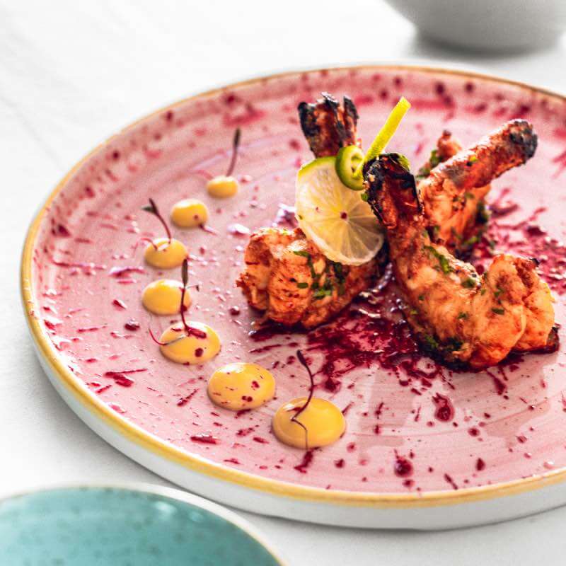 King Prawn Kasundi Zari Restaurant in Crawley