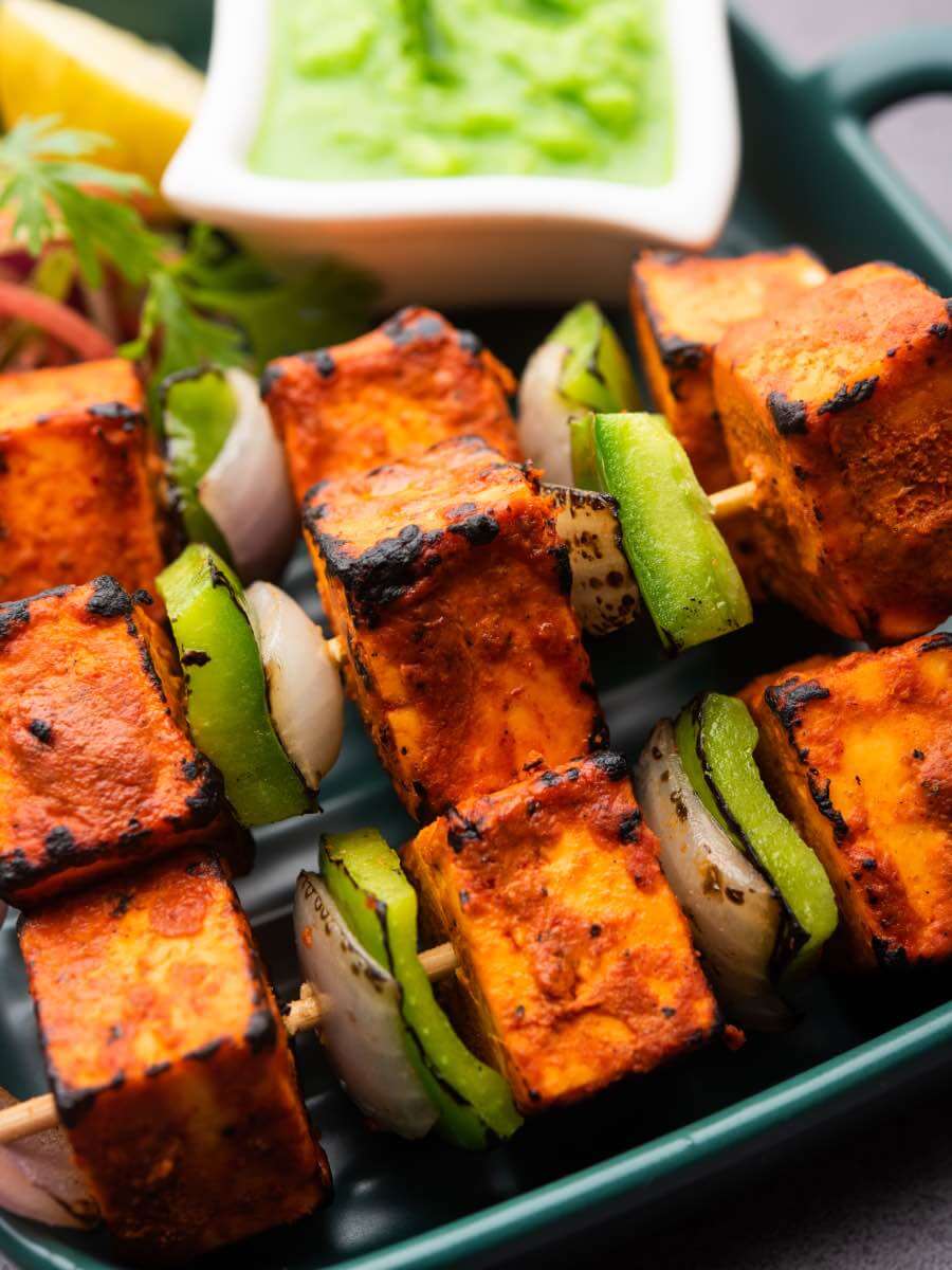 Paneer Tikka, Zari restaurant, Crawley, West Sussex